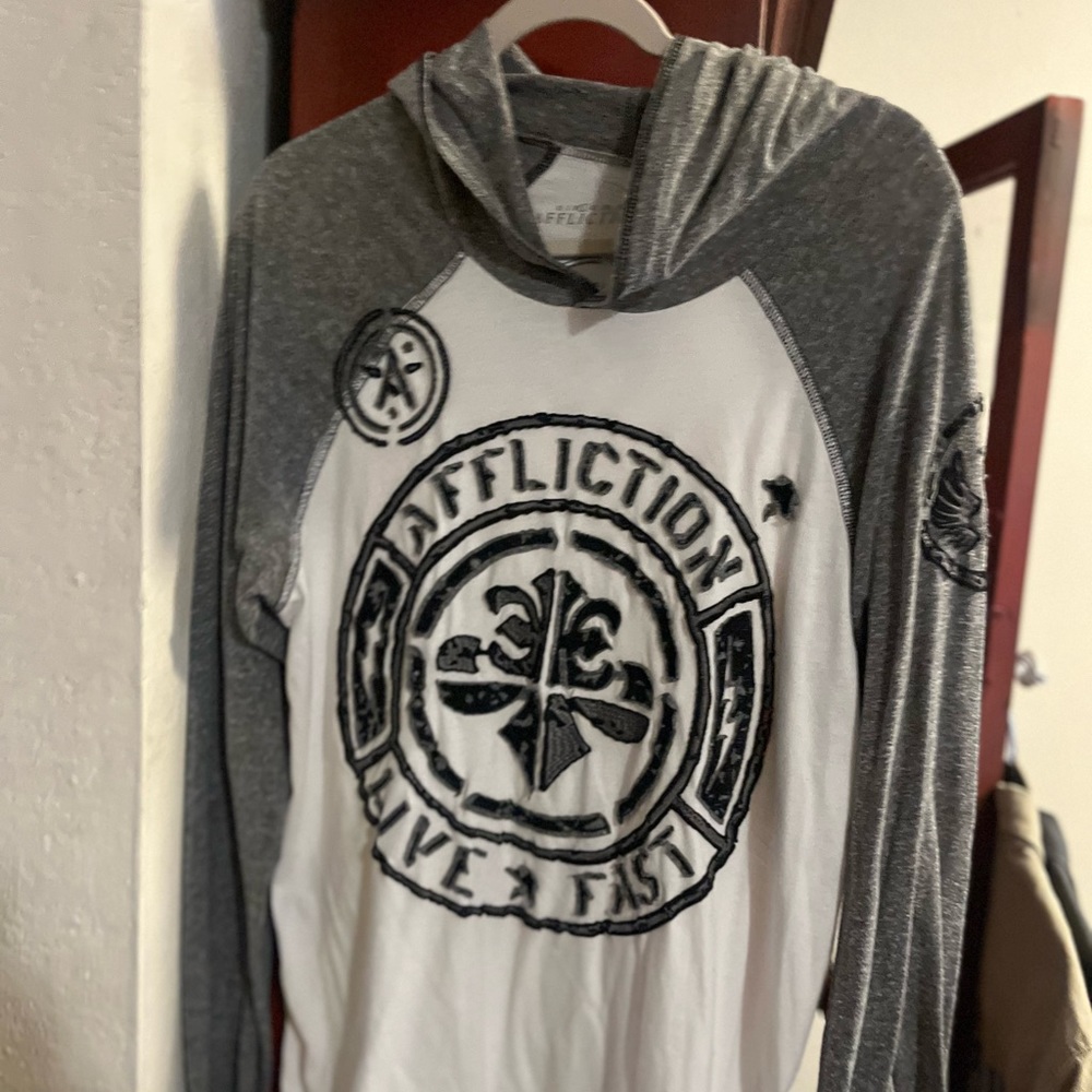 Light weight shirt with hood